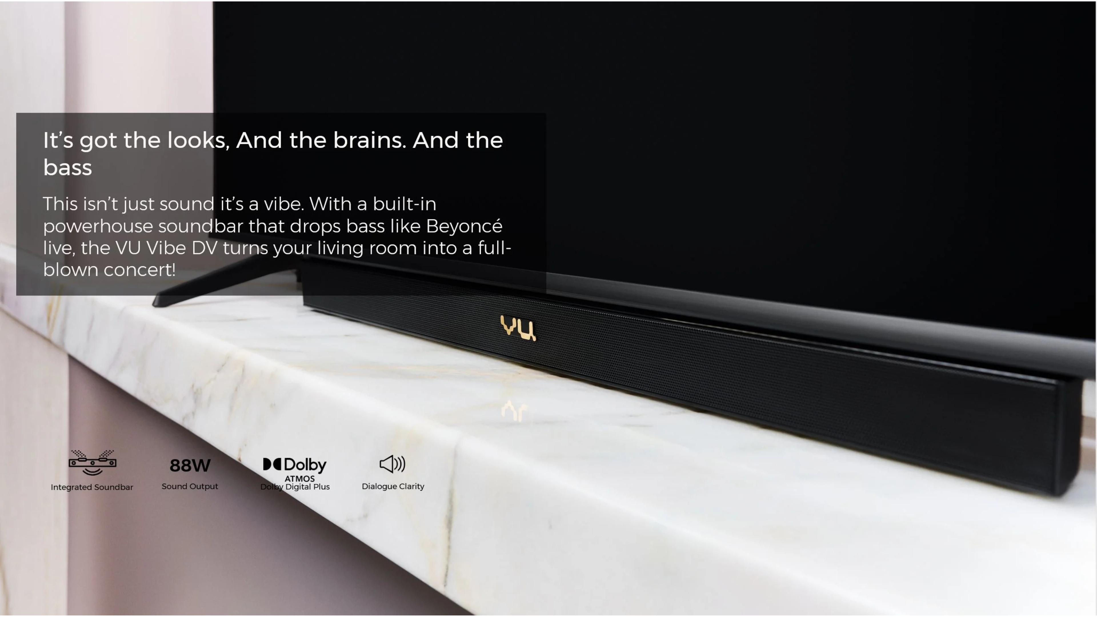 Vu Vibe DV 65 Inch Google TV - Detail View 1